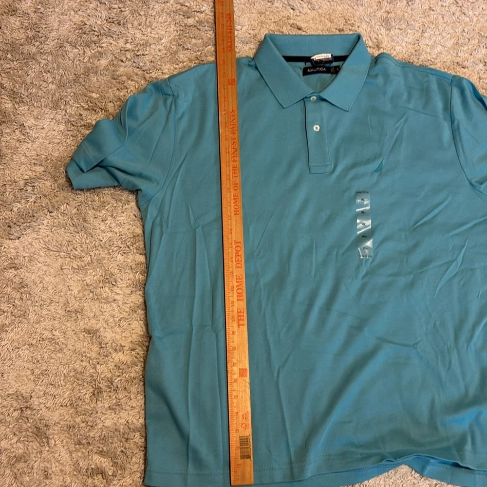 Nautica **NWT'S** Men's Polo, Blue, Size XL - Picture 7 of 7